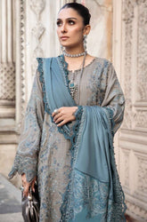 Bareeze- Winter 3PC Dhanak Embroidered Suit - SS0470